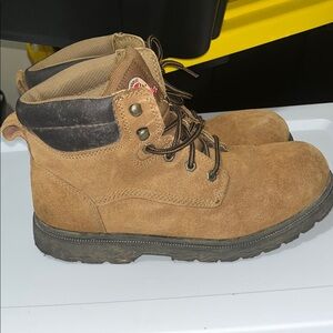 Brahma Tan Suede Men's Boots❤️